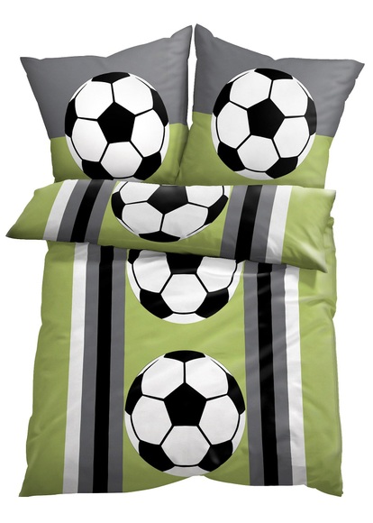 Bettwäsche mit Fussball