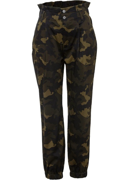 Paper-Bag Hose mit Camouflagedruck