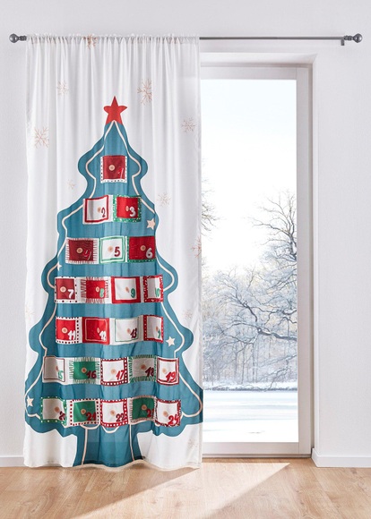 Vorhang Adventskalender (1er Pack)
