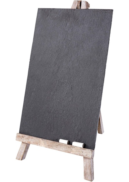 Memo-Tafel mit Aufsteller