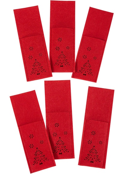 Bestecktaschen, 6tlg. Set