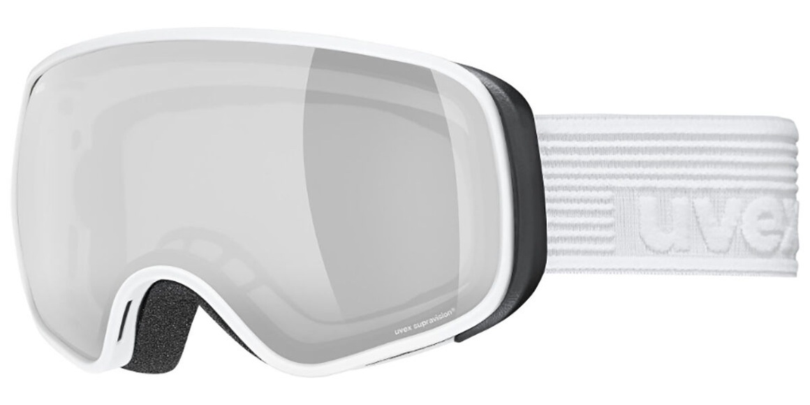 Uvex Skibrille Scribble FM Sphere - White, DL/Silver-Clear