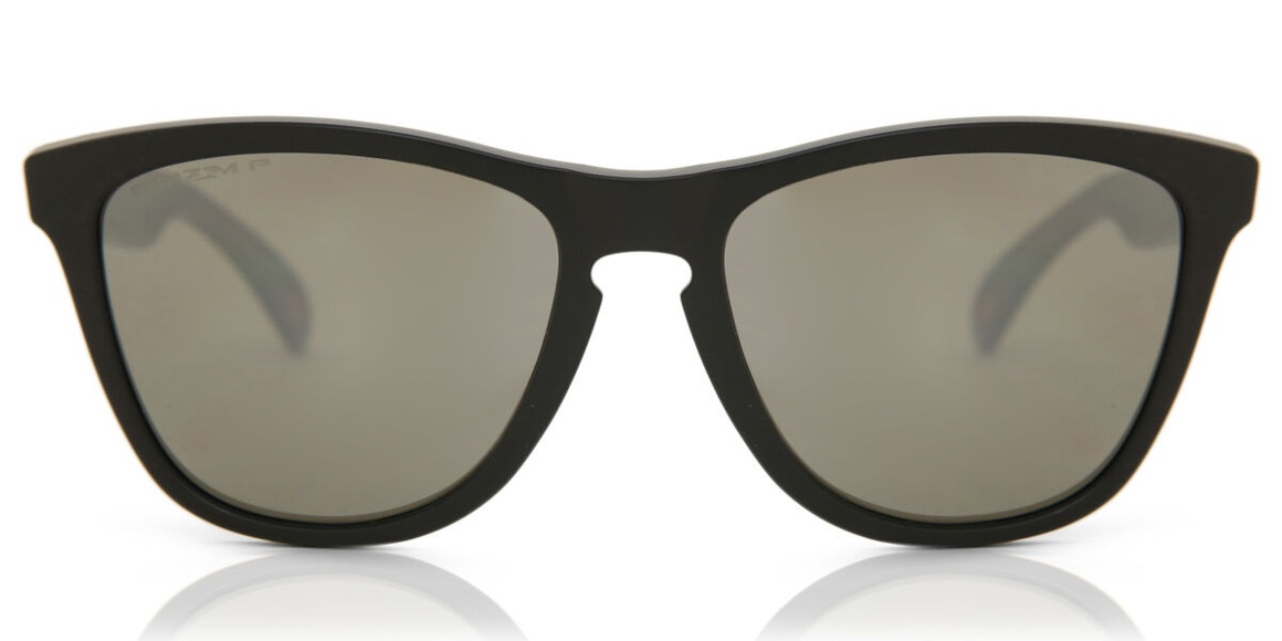 Oakley Frogskins Sunglasses matte black/prizm black polarized 2020 Brillen