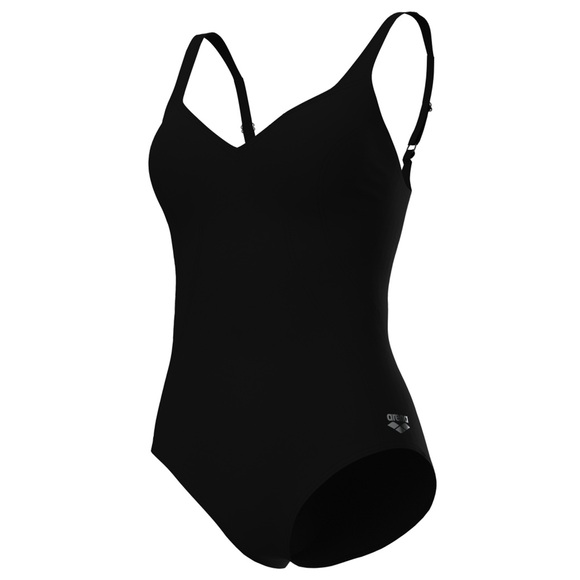Arena Damen Figurformende Badeanzüge Arena Damen Figurformende Badeanzüge W Bodylift Vertigo One Piece C Cup R, Schwarz, ideal für Wassersport, Schwarz