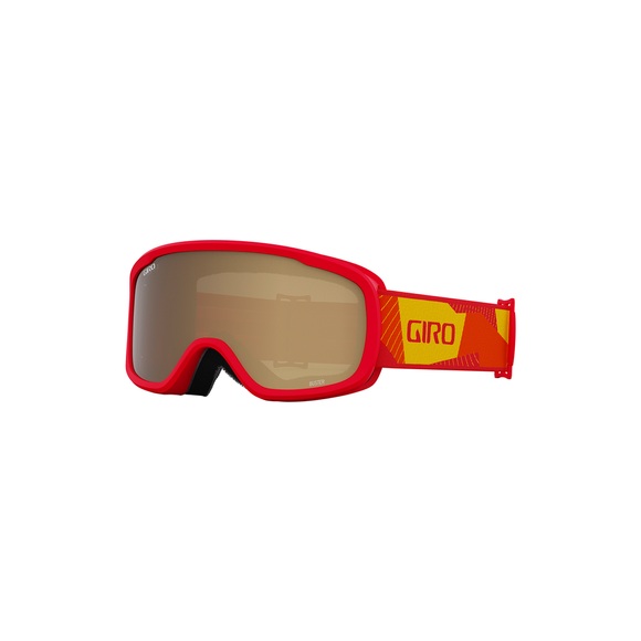 Giro Buster Basic Skibrille, Farbe: red geo camo;amber rose S2, Grösse:one size