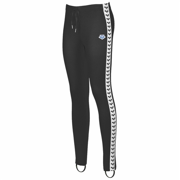 Arena Damen Tights Arena Damen Tight W Caroline Team, Schwarz, Slim Fit, ideal für Freizeit & Reisen, Schwarz