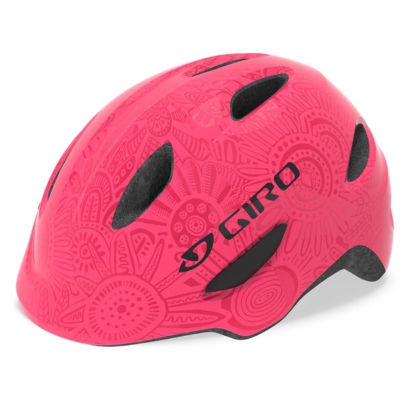 Giro Scamp Helmet Kinder bright pink/pearl 2019 S | 49-53cm Kinderhelme