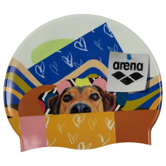 Arena Unisex Trainingsbadekappen Hd Cap, Weiss
