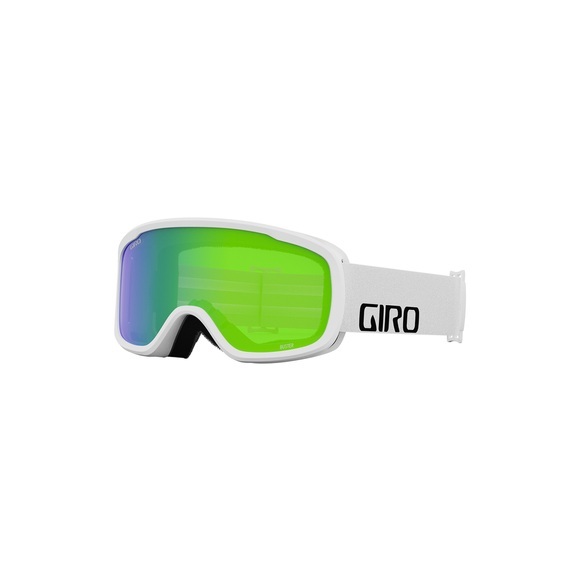 Giro Buster Flash Goggle white wordmark loden green S2