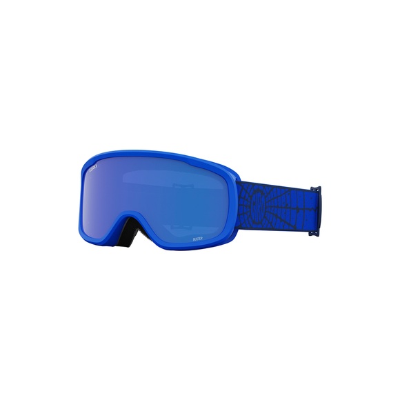 Giro Buster Flash Skibrille, Farbe: trim blue solar flair;grey cobalt S3, Grösse:one size