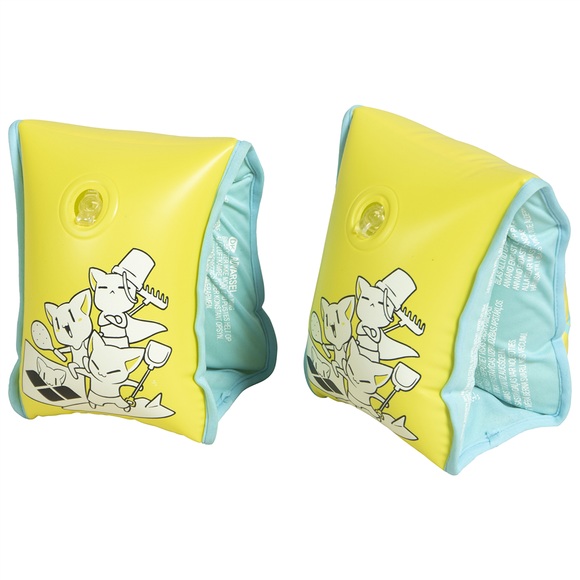 Arena Unisex Schwimmhilfen Kids Friends Soft Armband, Gelb