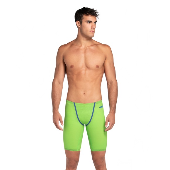 Arena Herren Wettkampfjammer Arena Herren Wettkampfjammer M Powerskin Primo Jammer, Grün, ideal für Wassersport, Grün