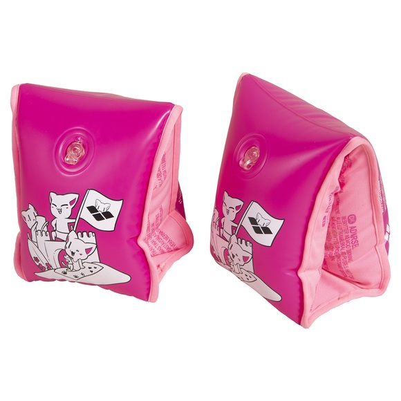 Arena Kinder Schwimmhilfen Kids Friends Soft Armband, Pink