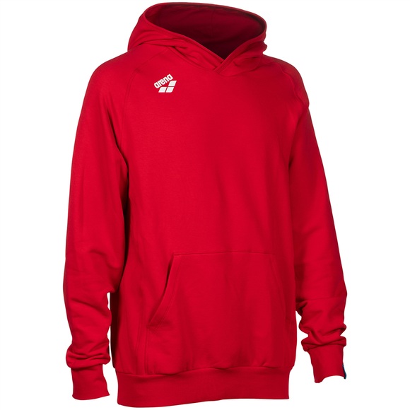 Arena Team Hooded Sweat Panel unisex Rot, Grösse: XS