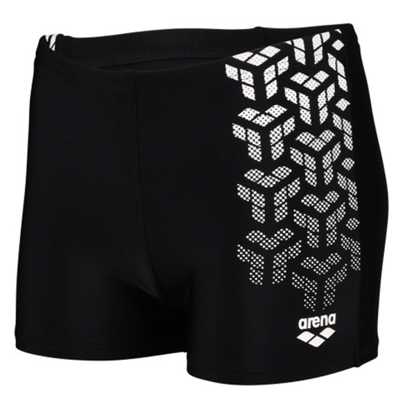 Arena Jungen Swim Shorts Arena Jungen Swim Shorts B Kikko V Swim Short Graphic, Schwarz, ideal für Wassersport, Schwarz