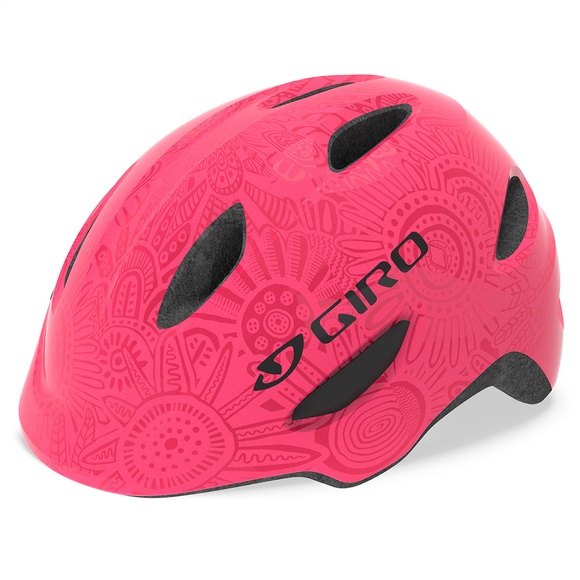 Giro Velohelm Kinder Scamp MIPS bright pink/pearl