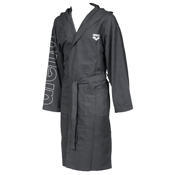 Arena Unisex Bademäntel Arena Unisex Bademäntel Zeal Plus, Grau, ideal für Wassersport, Grau