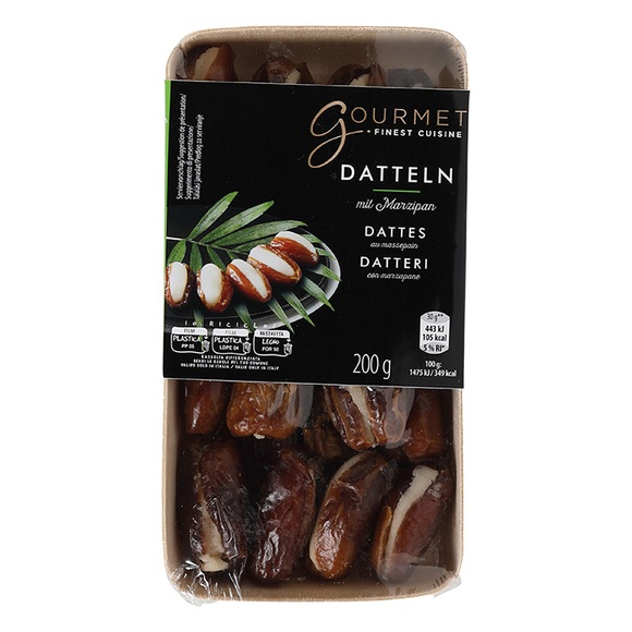 Gefüllte Datteln mit Marzipan
