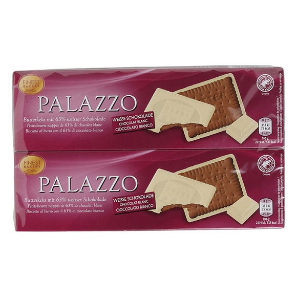Palazzo Butterkeks, Weisse Schokolade