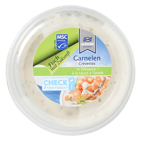 Crevetten Salat, Dill
