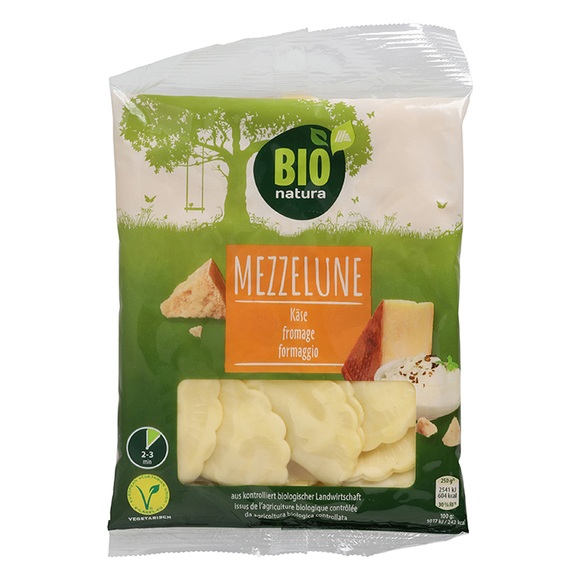 Pasta Mezzelune, Käse