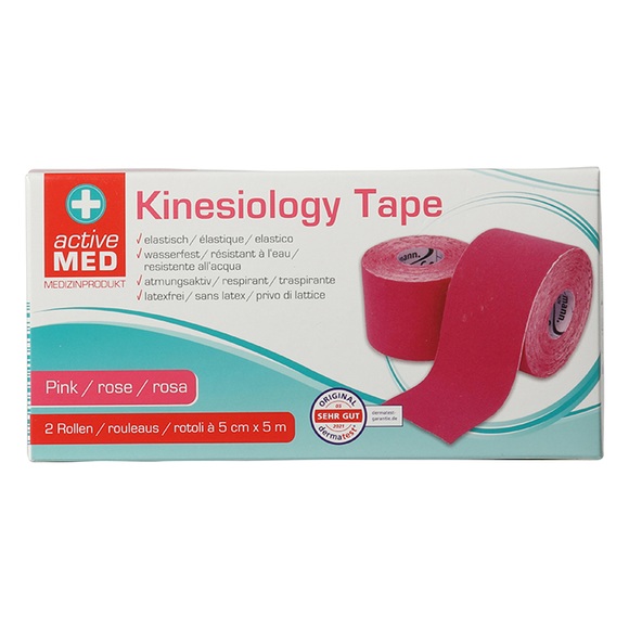 Medizinisches Kinesiologie-Tape, Pink