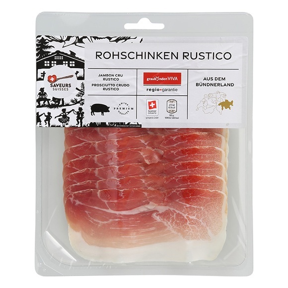 Schweizer Rohschinken, Rustico