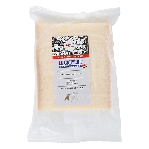 Gruyère Käse rezent