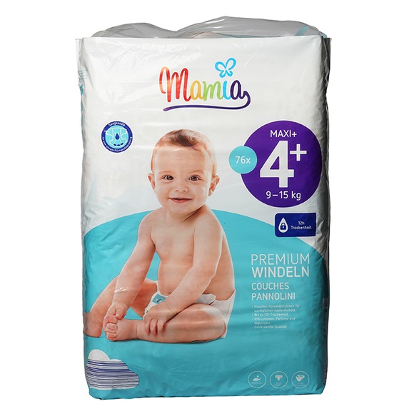 Premium Windeln Maxi Plus, Gr. 4