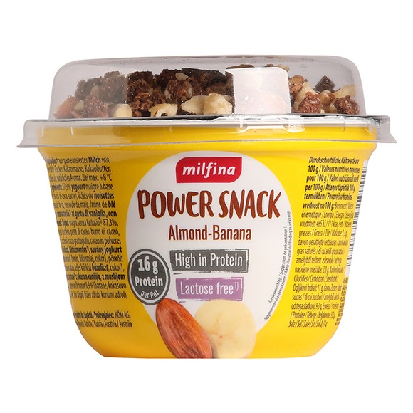 Power Snack Joghurt, Mandel-Banane