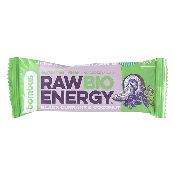 Bio Raw Bar Black Currant & Coconut