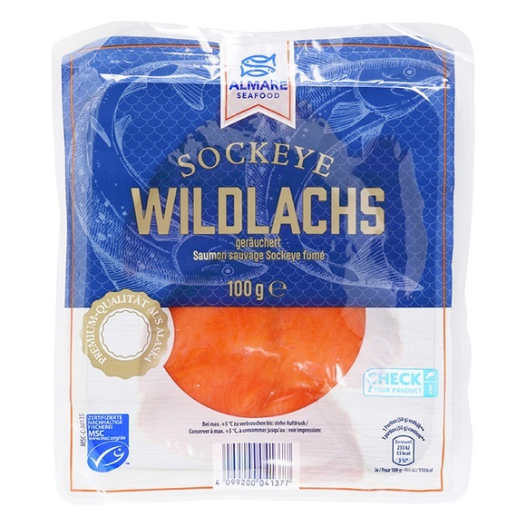 Wildlachs geräuchert