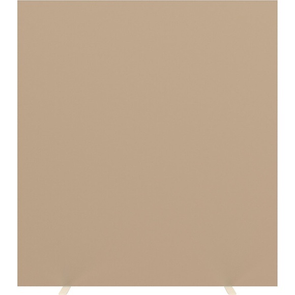 Trennwand easyScreen einfarbig sand, Breite 1600 mm