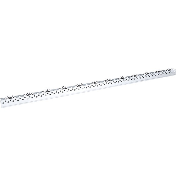 Allseitenrollenleisten universal, Tragfähigkeit 5 kg Teilung 100 mm, Länge 1,2 m