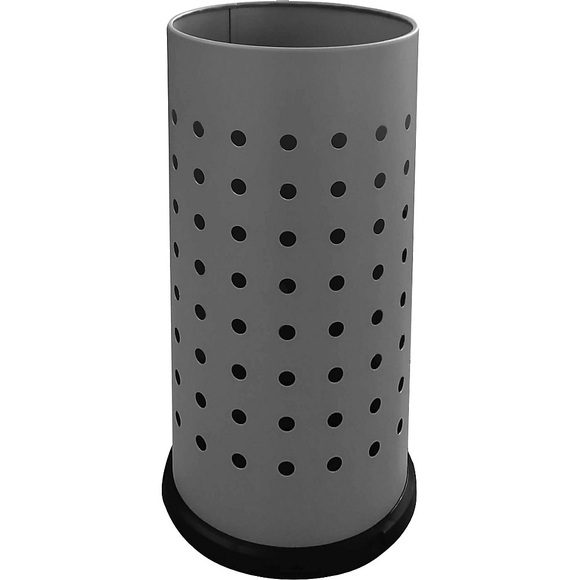 Papierkorb Volumen 20 l, HxØ 500 x 250 mm grau