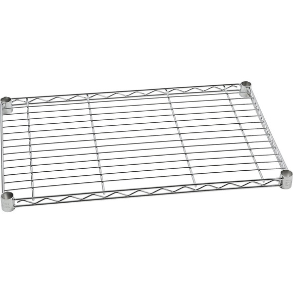 Boden für Drahtgitter-Tischwagen, LxB 760 x 460 mm, verchromt