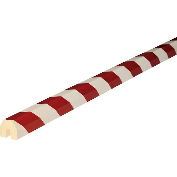 SHG Knuffi® Kantenschutz Typ BB, 1 Rolle à 5 m rot / weiß