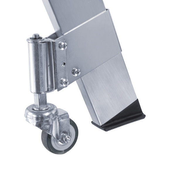 Fahrsatz für Alu-Treppe VE 4 Feder-Bremsrollen Rad-Ø 50 mm
