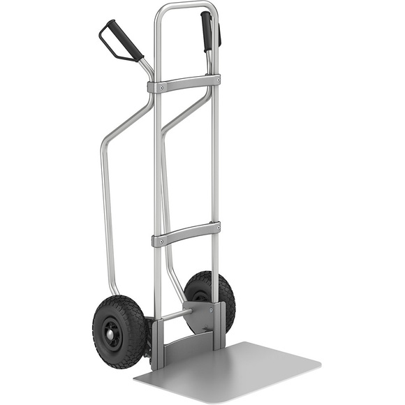Aluminium-Sackkarre GO mit Kufen