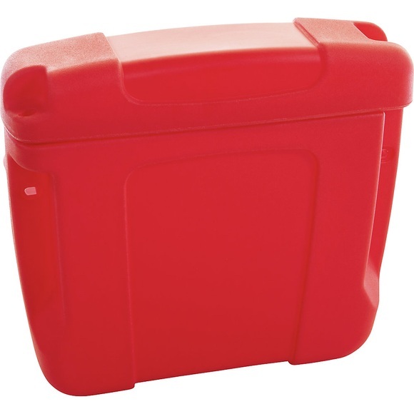 PE Dokumenten-Box für innen und außen rot