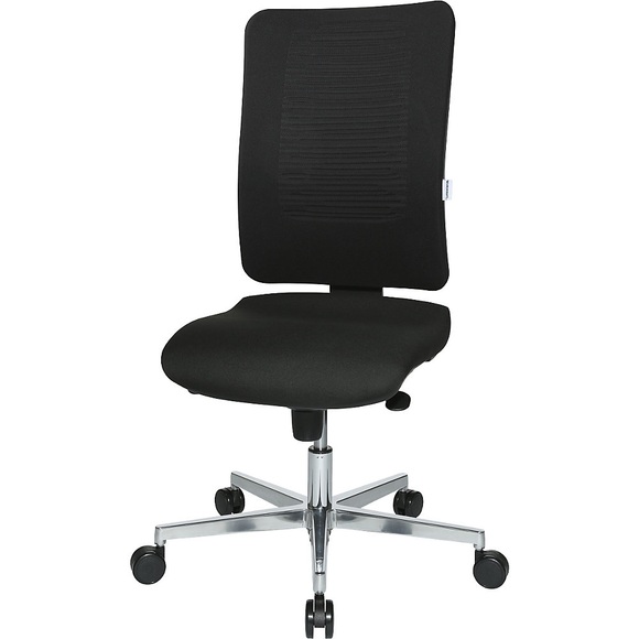 office akktiv Bürodrehstuhl V2 Rückenlehne netzbespannt schwarz / schwarz