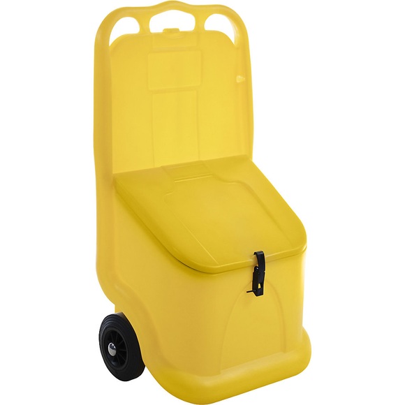QUIPO Universalwagen ideal für Schüttgut, Inhalt 75 l gelb