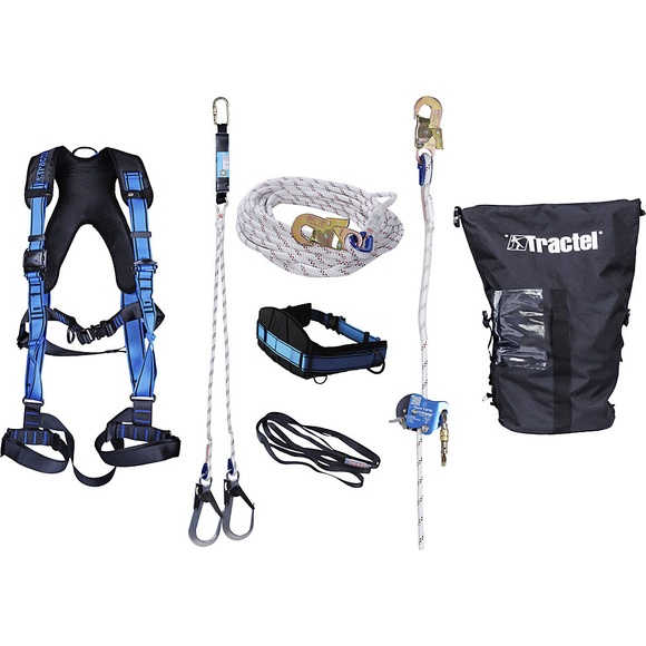 PSA-Fallschutz-Set Instanthaltung, Tragfähigkeit 150 kg, XL
