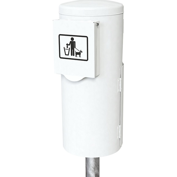 Hundetoilette mit Beutelspender