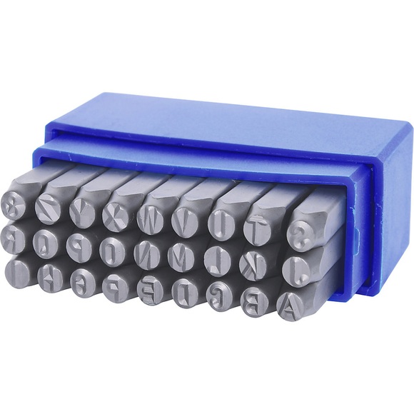 KS Tools Buchstaben-Prägestempel-Satz 27 Teile A - Z
