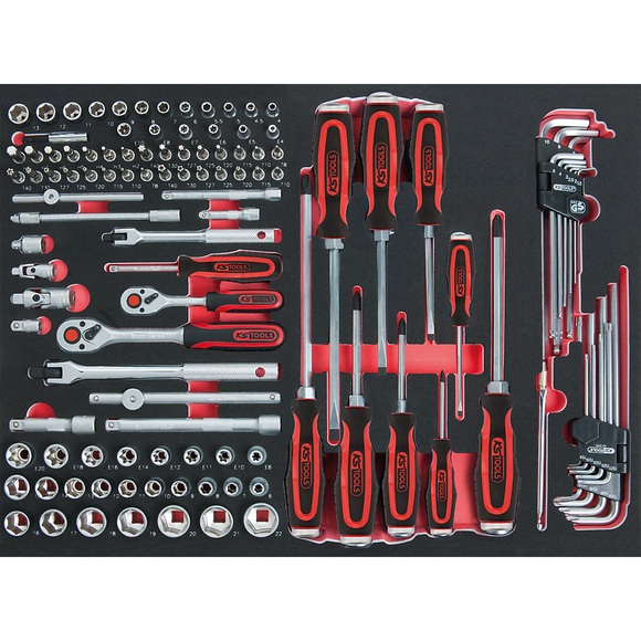 SCS 1/4'' + 3/8'' Steckschlüssel-Satz