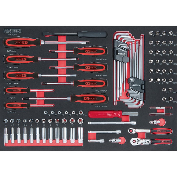 SCS 1/4'' Steckschlüssel-Satz