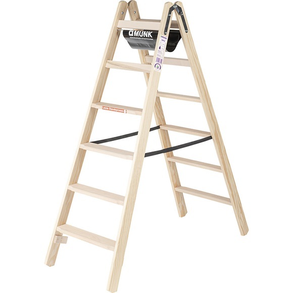 Holz-Stufenstehleiter
