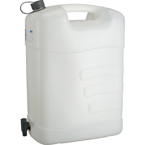 Wasserkanister mit Ablasshahn