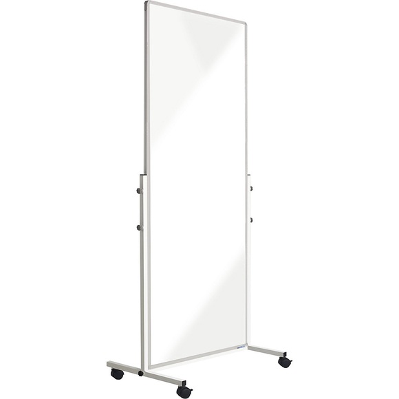 Mobile Trennwand aus Acrylglas